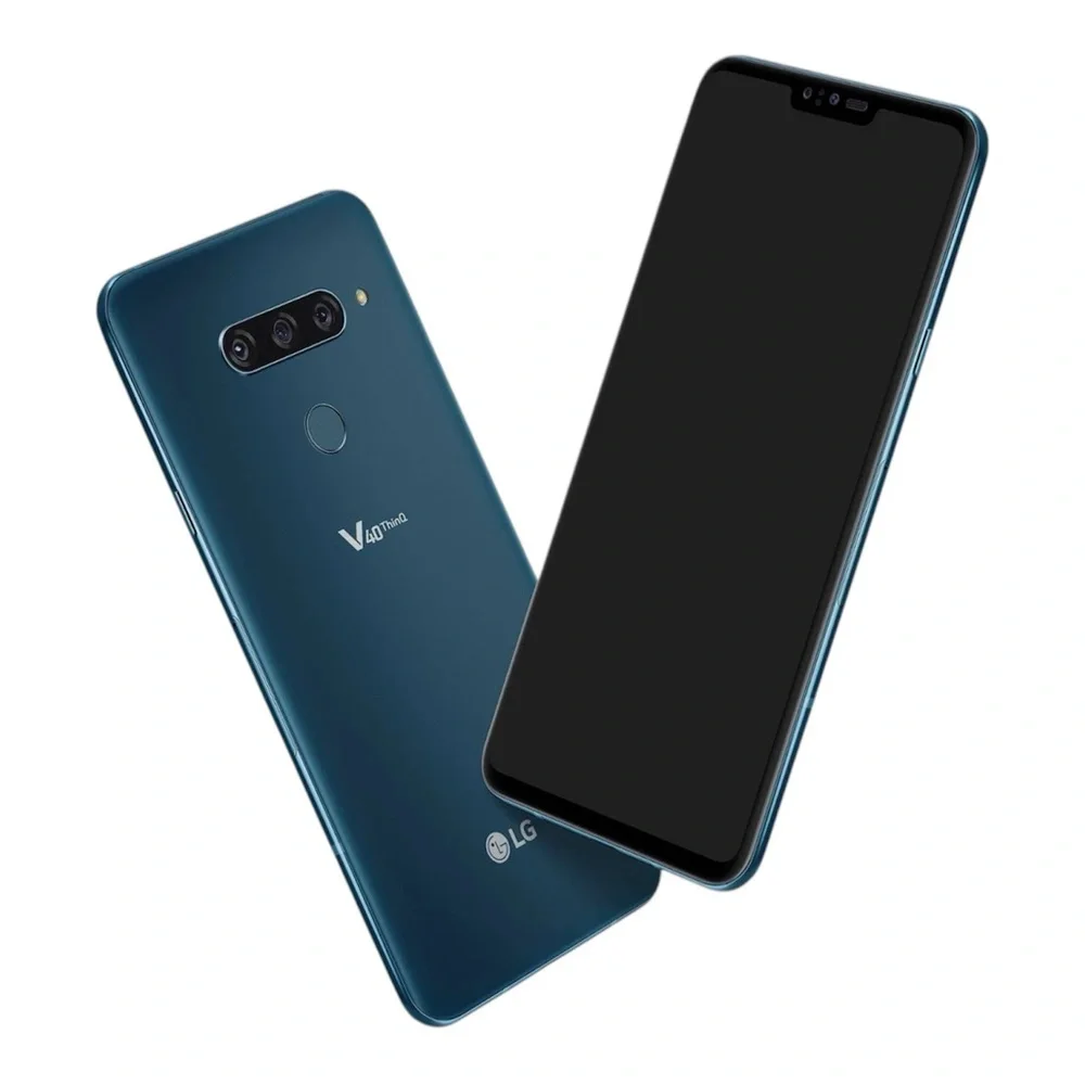 New open box LG V40 Thin Q Black LM-V405UA charger not included just phone